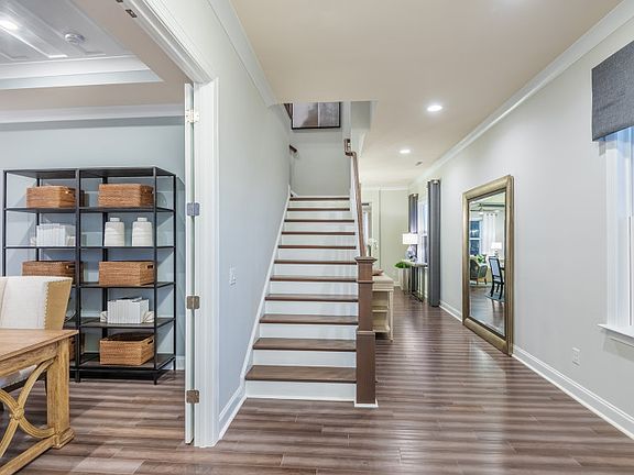 Open Foyer and Study