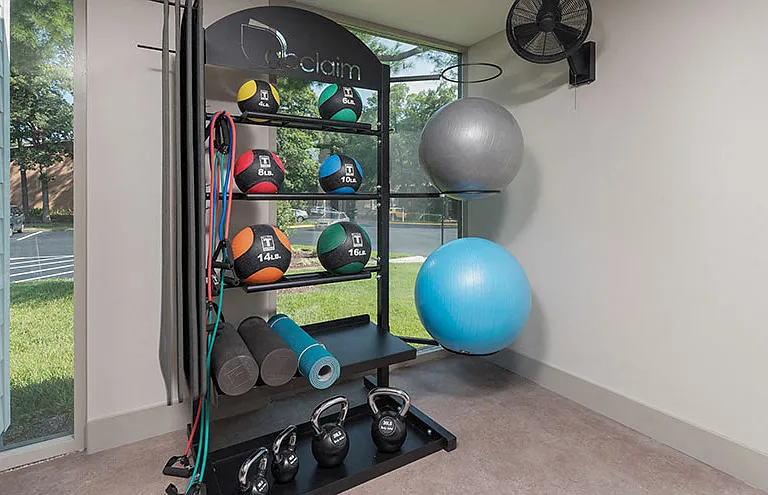 Yoga and Mat Fitness Area