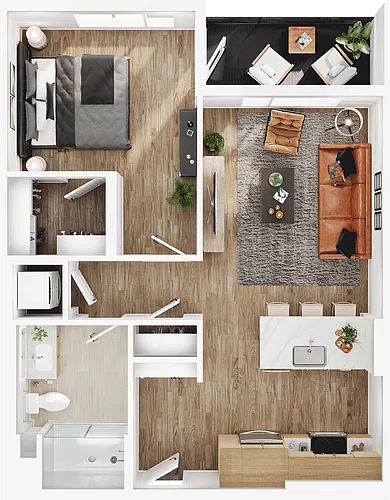 Floor plan A1
