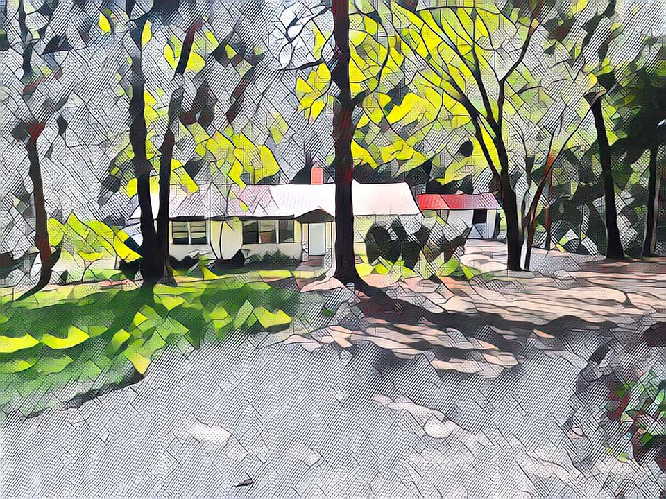 Pretty woodsy setting for 3/2 house