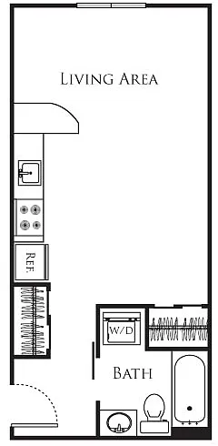 Floor plan C1 - without balcony