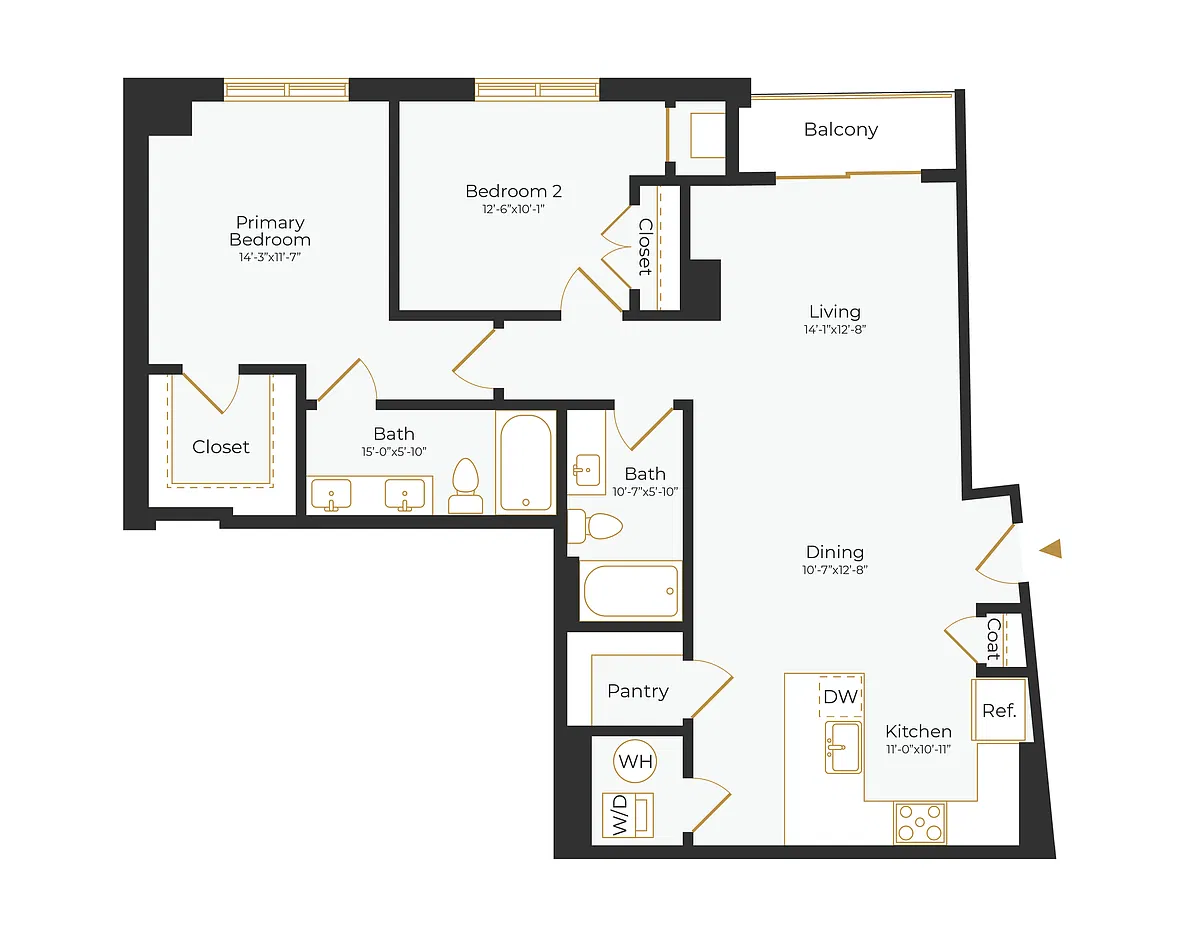 Floor plan B12