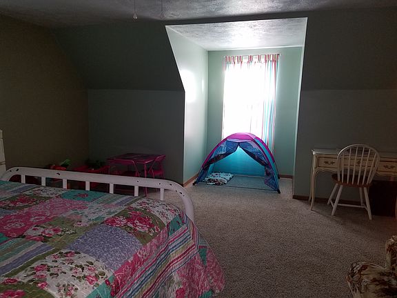 One of the upstairs bedrooms