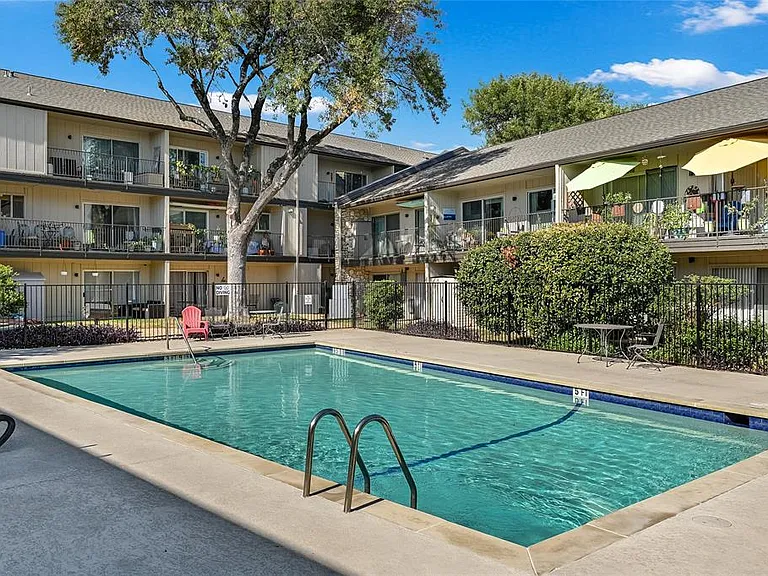 One of two pools