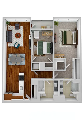 Floor plan B3