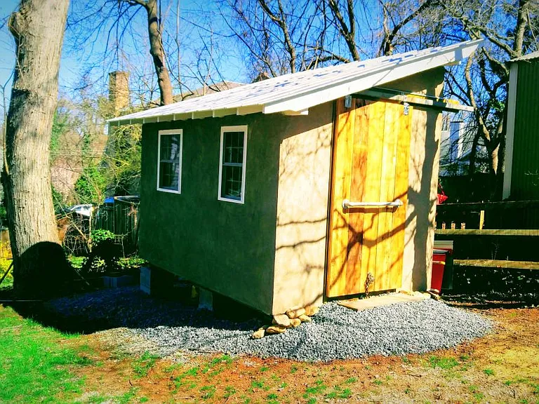 Side Yard Shed for bikes and stuff...