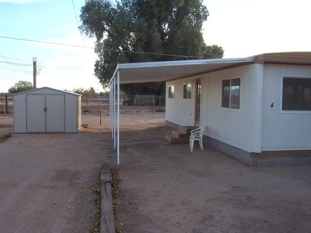 Back outside