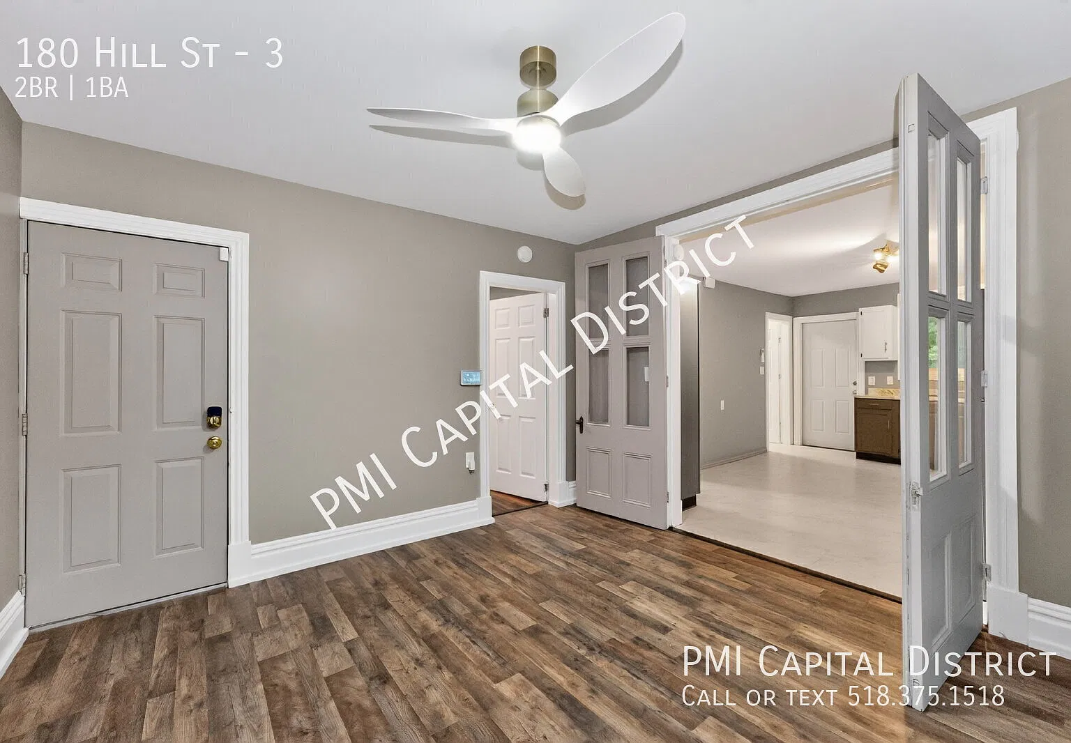 Freshly Updated 2 Bedroom/1 Bath Apartment w/ Office, New Flooring, Updated Kitchen, New Mini-Spl... — Photo 4