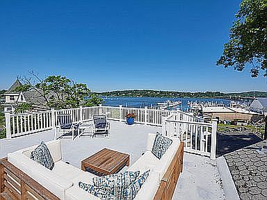 Upper Roof Deck & River View