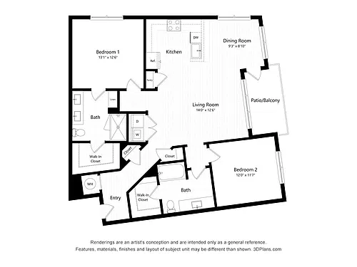 Floor plan 2H