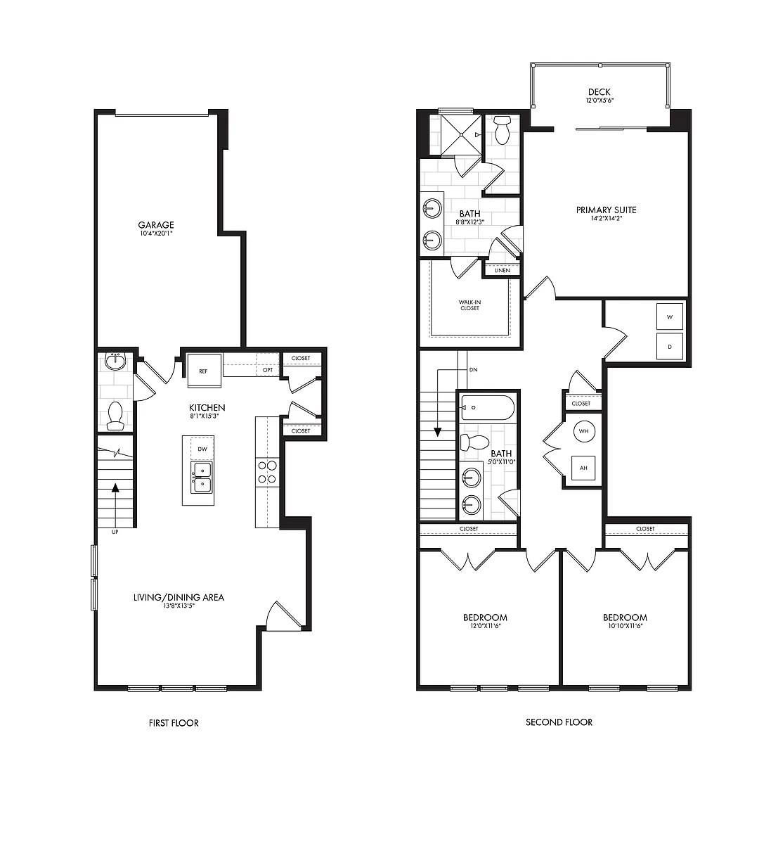 Floor plan E1