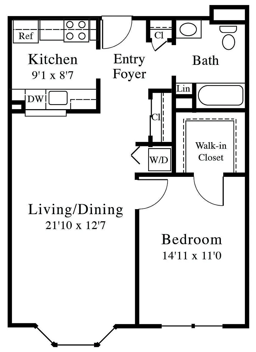 Floor plan G