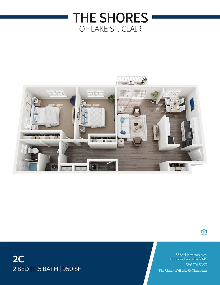 Floor plan 2C2