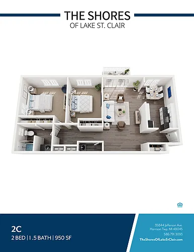 Floor plan 2C2