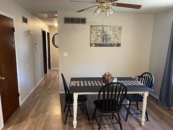 Dining area in the kitchen
