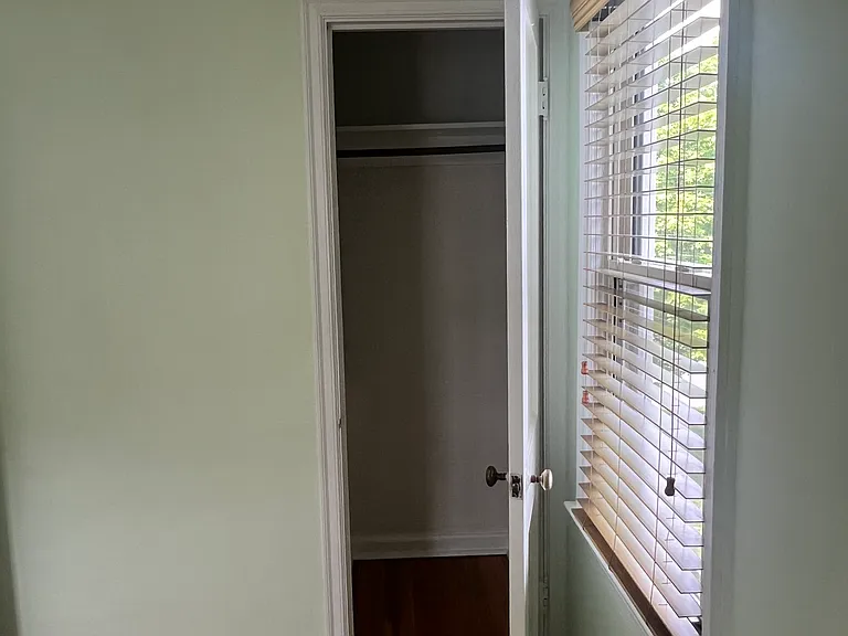 Smaller bedroom, larger closet!
