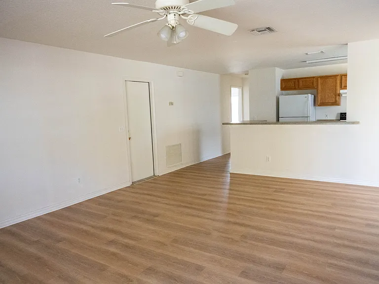 Kitchen Counter and Garage Door