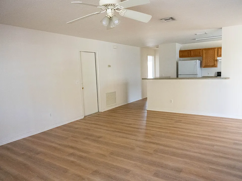 Kitchen Counter and Garage Door