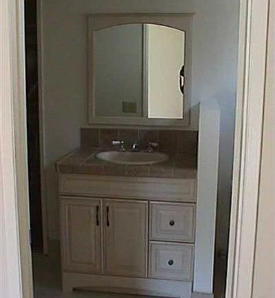 New Vanities in both bathrooms (Master)
