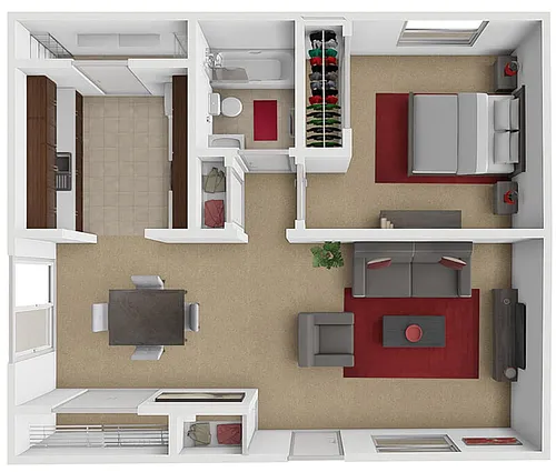 Floor plan The Maple