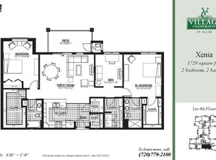 Xenia Plan, Village Cooperative of Allen (Active Adults 62+), Allen, TX 75013