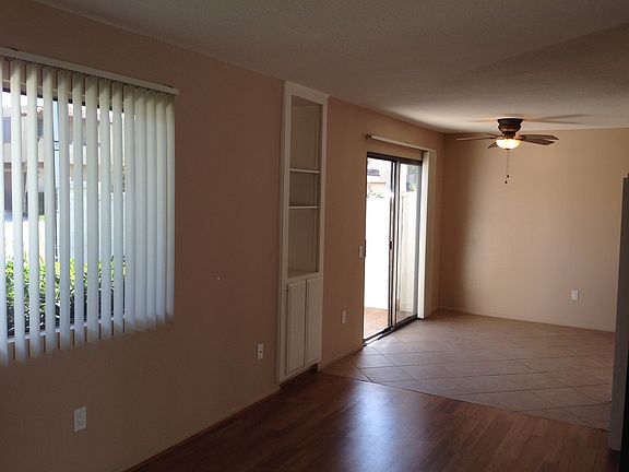 Hard floors, private patio