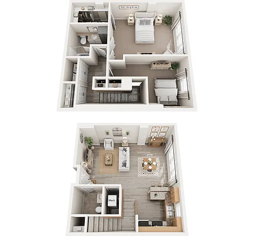 Floor plan Townhome
