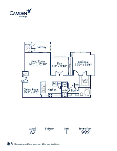 Floor plan A7