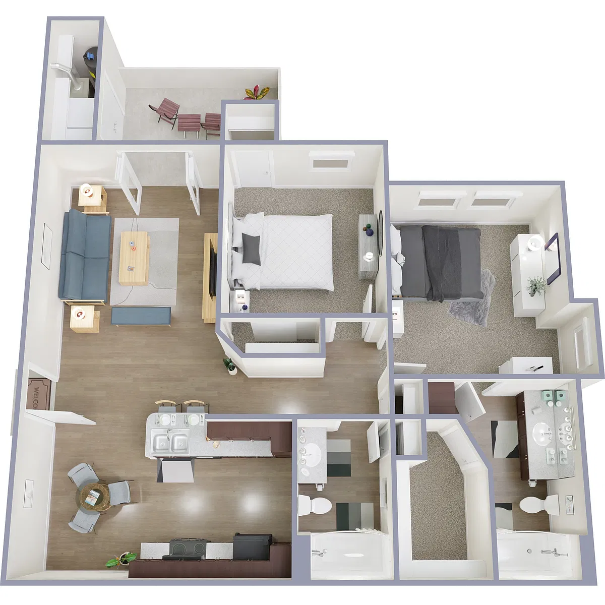 Floor plan B2E