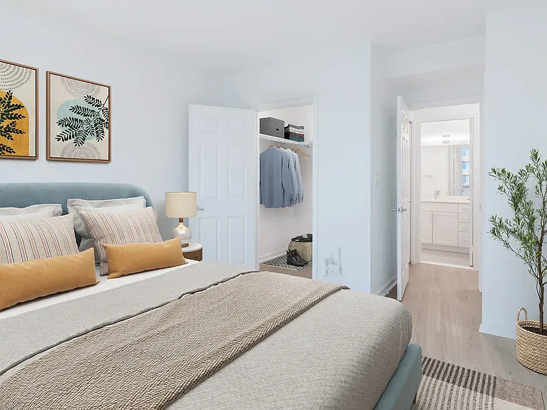 Bedroom with Hard Surface Flooring