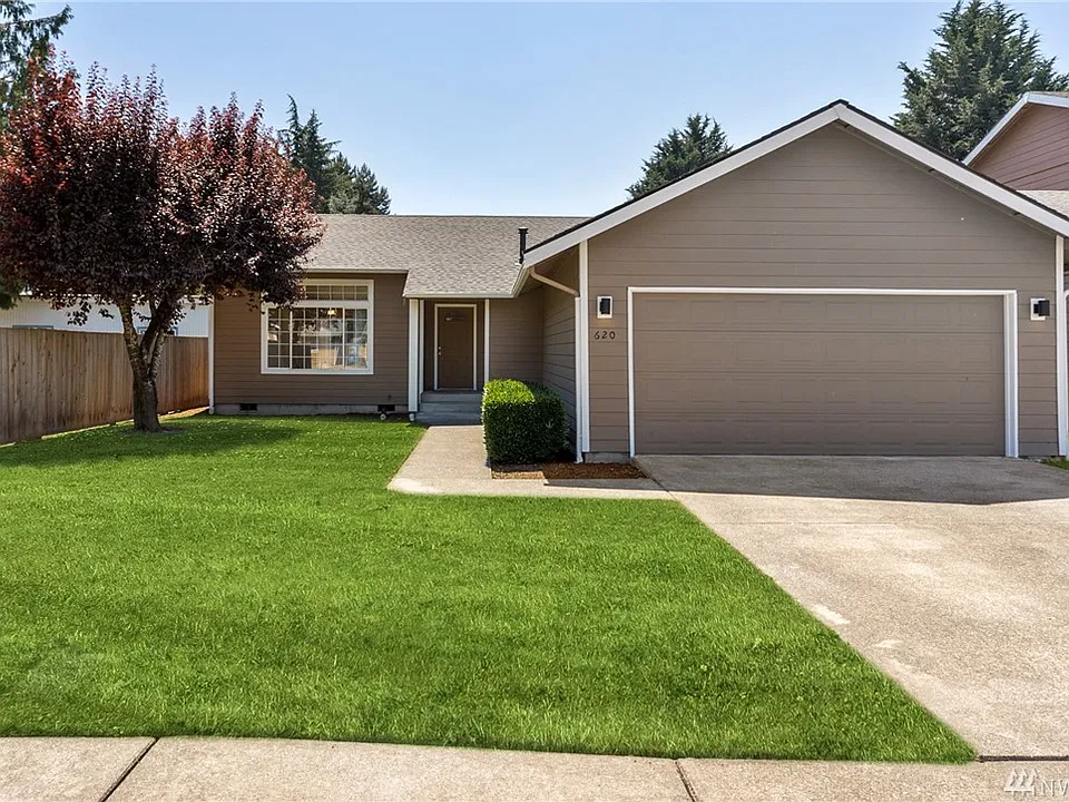 This classically styled rambler and large front yard offers a wonderful street presence.