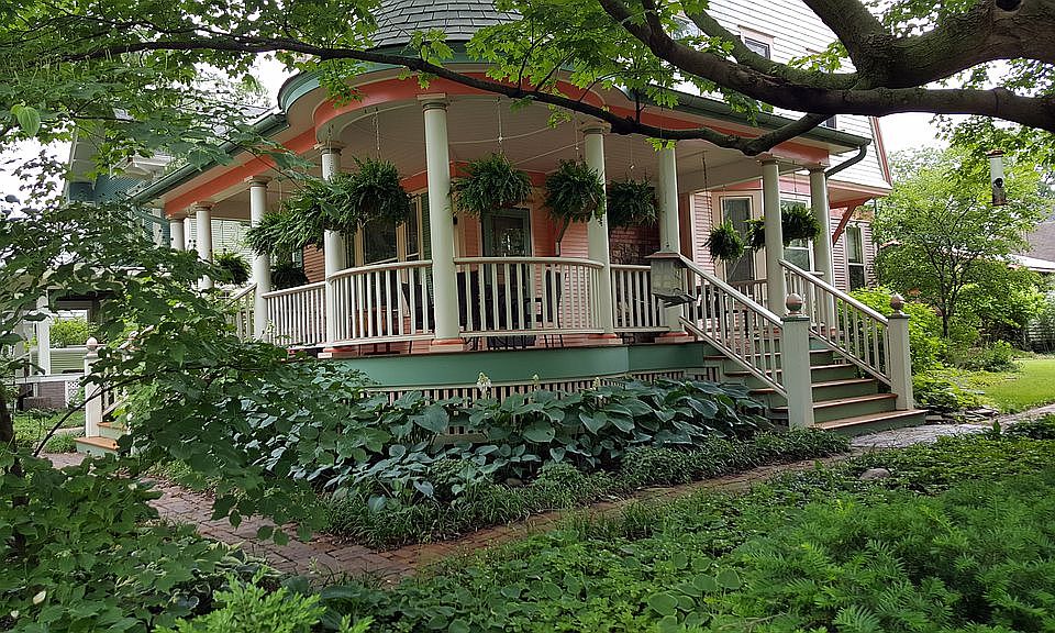 wrap around front porch