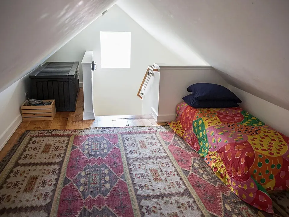 Bonus room for storage.