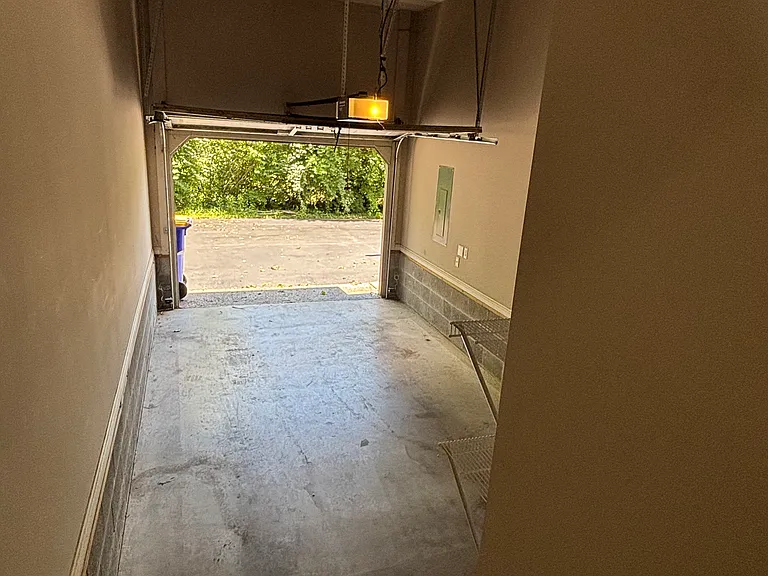Interior garage.