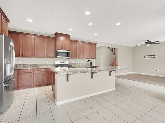 #GuardianRealty 2548 Sable Creek Inspirada Henderson Home Rental kitchen stainless steel appliances_08232025
