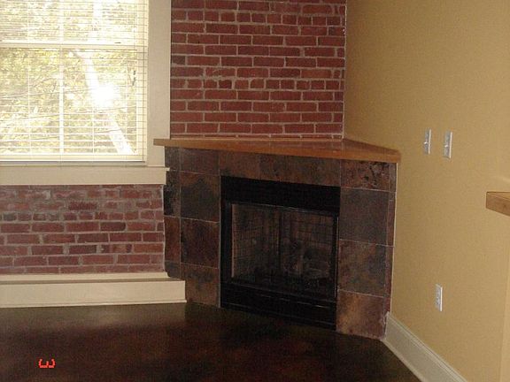 Fireplace and Brick Walls