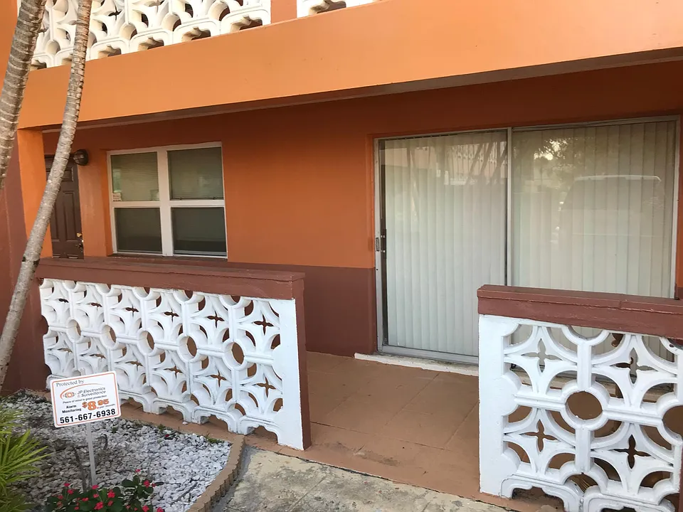 Front of Apartment 3