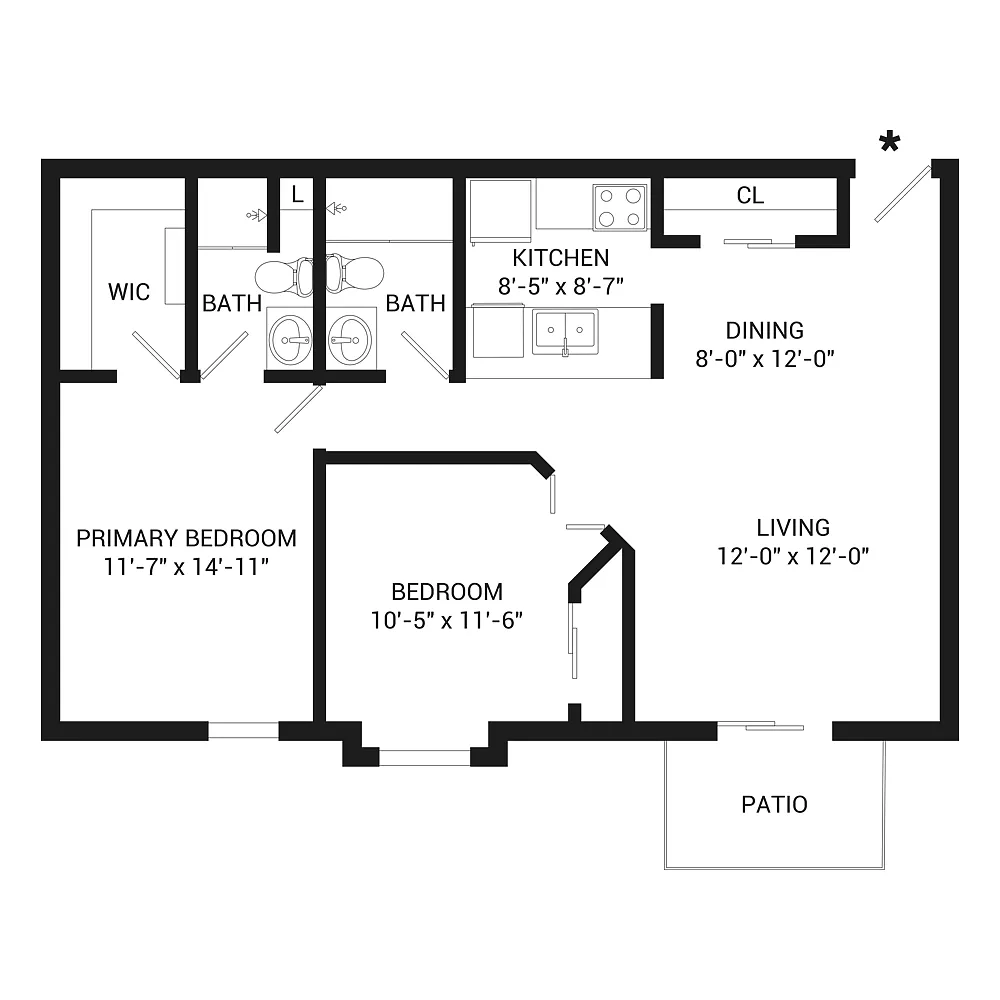 Floor plan Maple