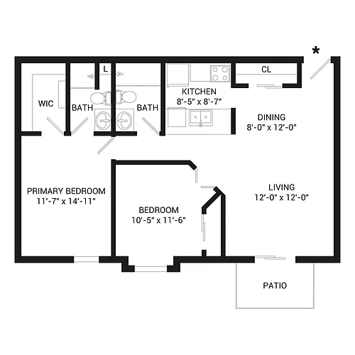 Floor plan Maple