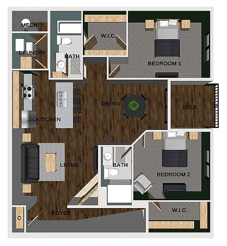 Floor plan (Villa) Albright