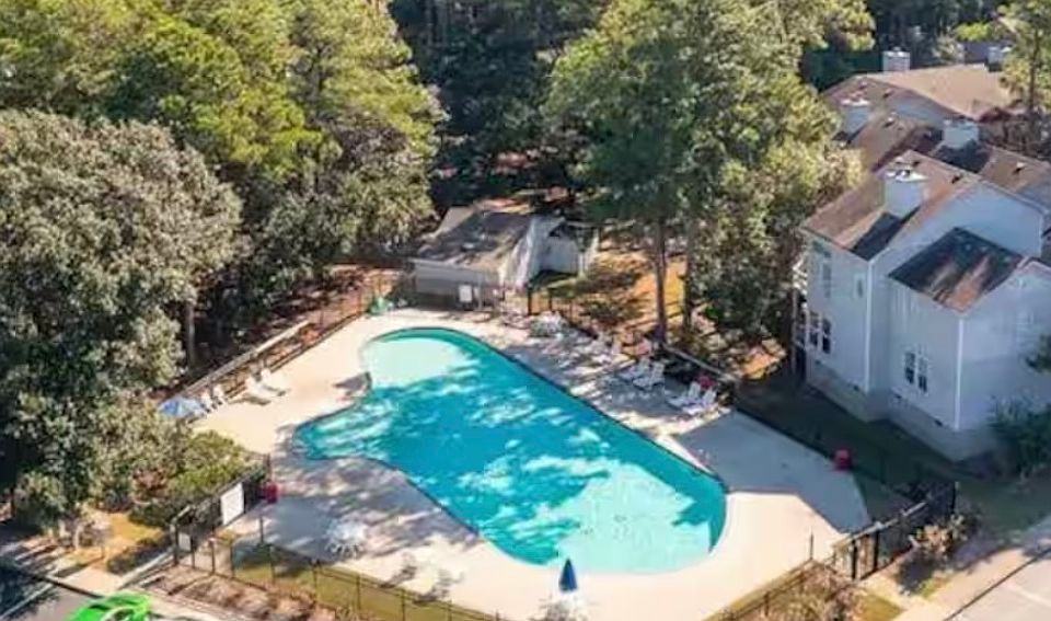 Community pool open seasonally