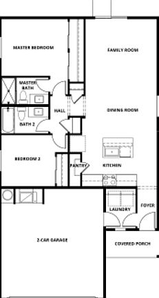 The Abbott floor plan.