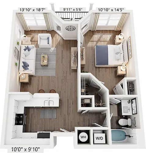 Floor plan A1