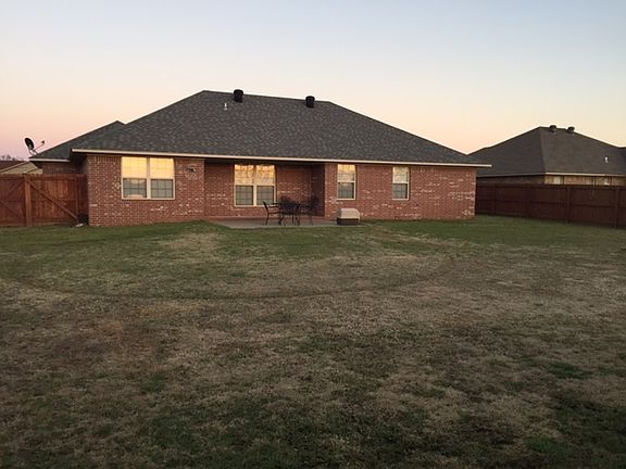 Rear of house with patio