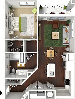 Winlock floor plan Easton Place