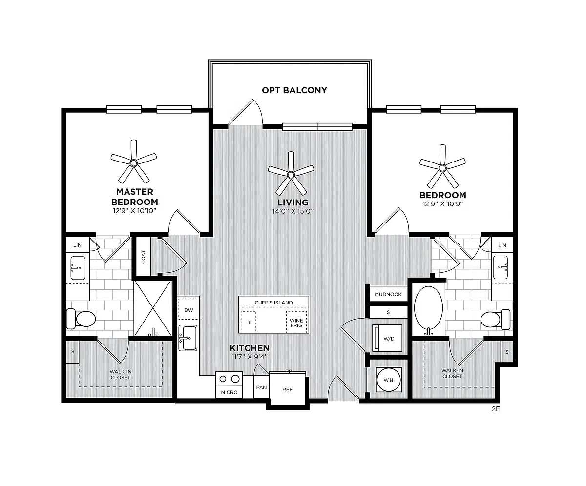 Floor plan Paisley Renovated