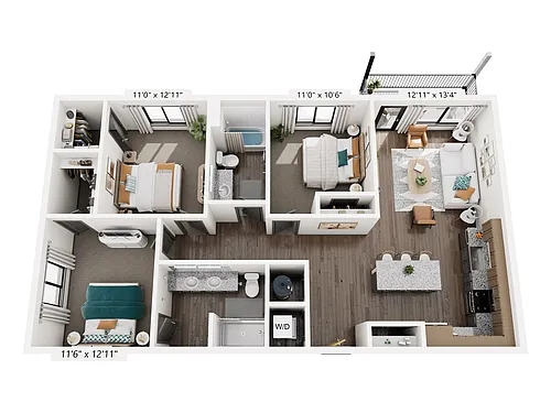 Floor plan C2