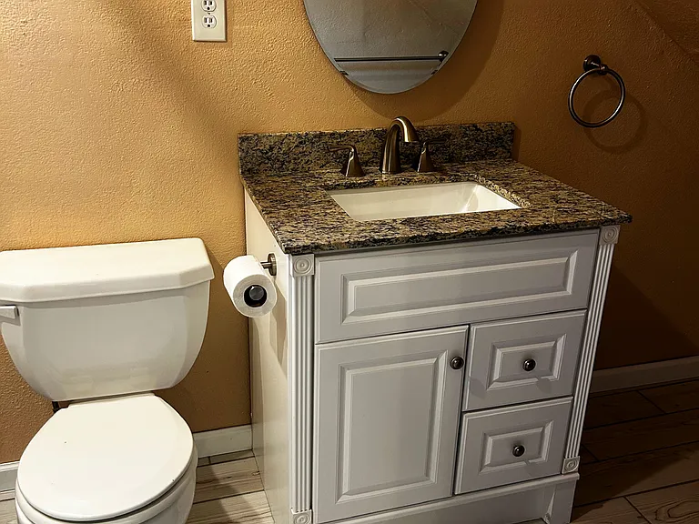 New vanity and toilet!