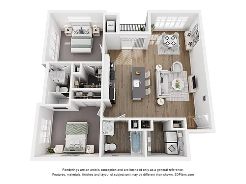 Floor plan The Heritage