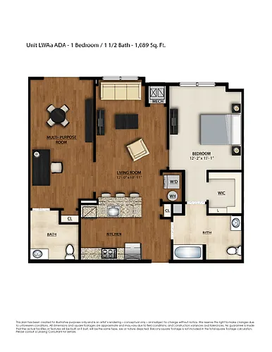 Floor plan LWAA